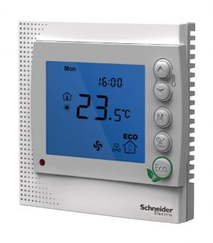 LCD termosztát fan-coil berendezésekhez
